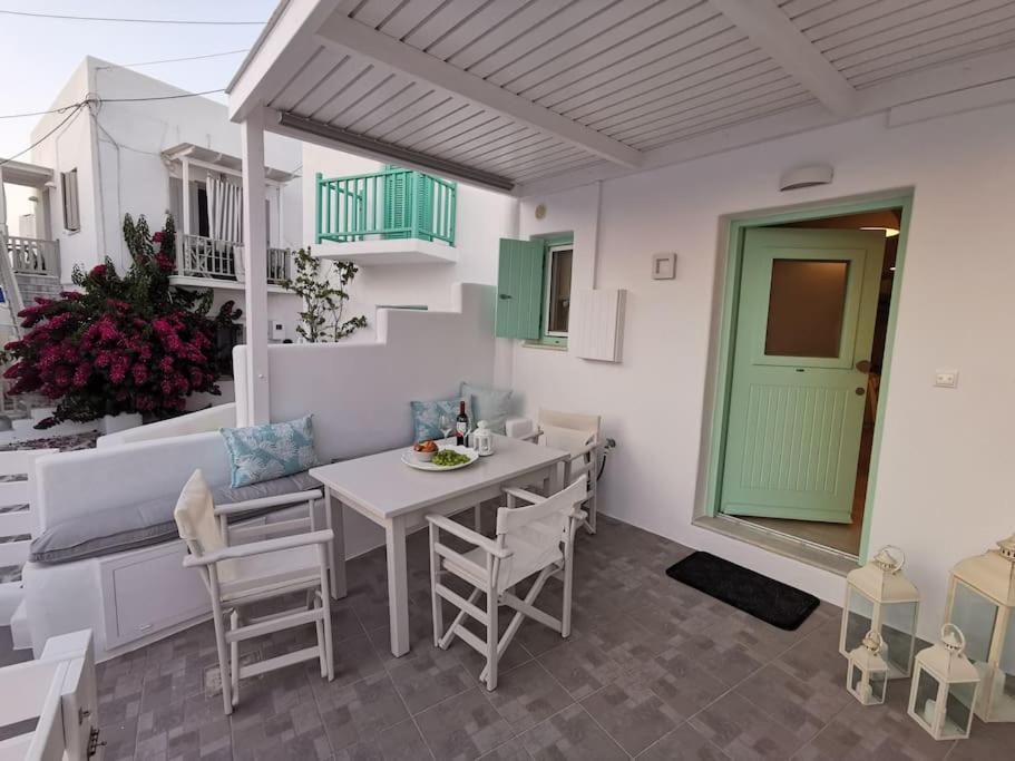 The Minty Door Boutique House Villa Náousa Buitenkant foto